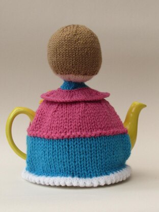 Lady vicar tea cosy