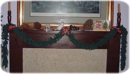 Christmas Garland with bows