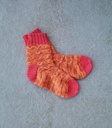 Pine Needle Socks