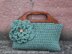 Stylecraft Alpaca Chunky flower purse