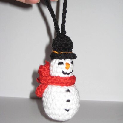 Snowman Christmas ornament