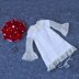 Fly Agarics outfit for 18in doll