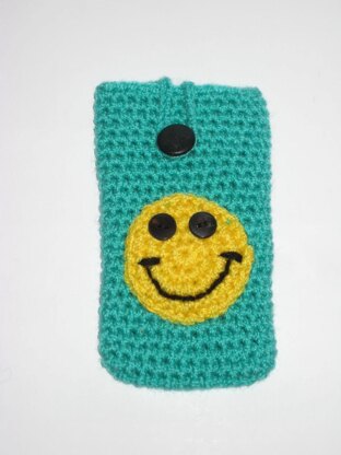 Iphone cover smiley face