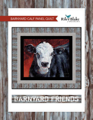 Riley Blake Barnyard Calf Panel Quilt - Downloadable PDF