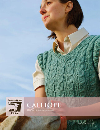 Calliope Vest in Juniper Moon Farm Moonshine