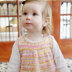 Plymouth Yarn 2865 Girls' Tunic Dress in Dreambaby DK Paintbpot PDF