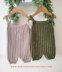 Little Rib Dungarees