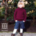 "Kiki Jumper" - Sweater Knitting Pattern For Girls in MillaMia Naturally Soft Merino