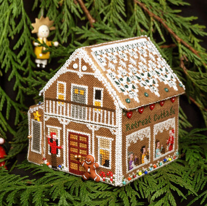 Victoria Sampler Gingerbread Retreat Cottage Accessory Pack 2004509