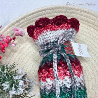 North Pole Wine Tote