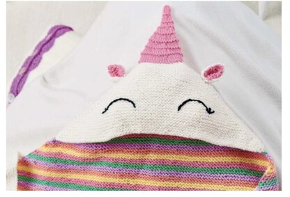 Unicorn Dreams Hooded Blanket