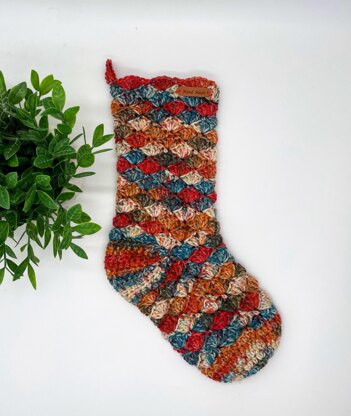 Snowball Christmas Stocking