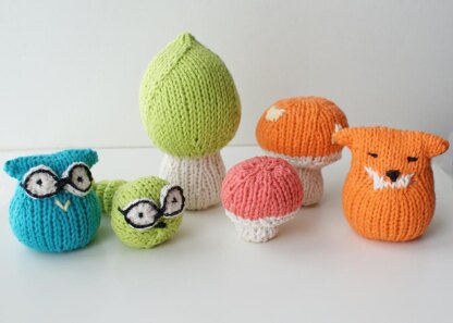 Cotton Woodland Stuffies