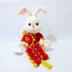 Prosperity Rabbit And Firecracker Ornament