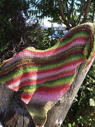 Standing At The Shore Shawl