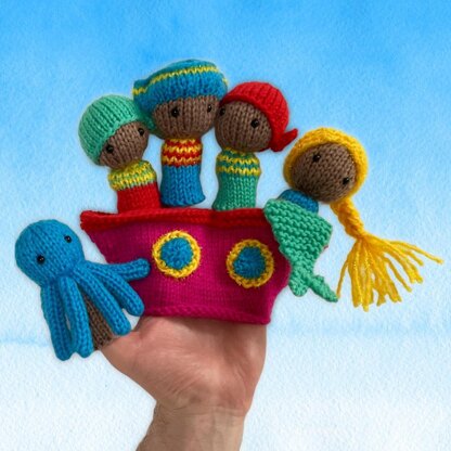 Pirate Adventure Finger Puppets