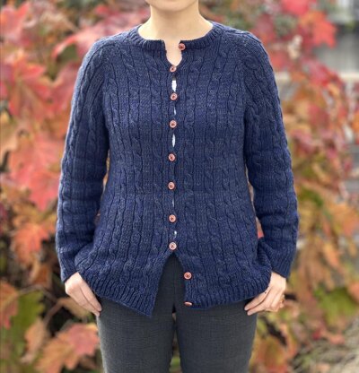 Oval Lines cardigan