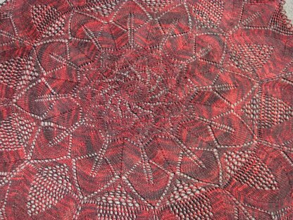 Eyjafjallajökull Shawl