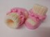 Ruffles baby booties