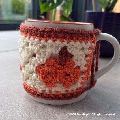 Crochet Pumpkin Mug Cosy
