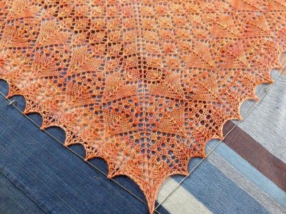 Farewell Winter Shawl