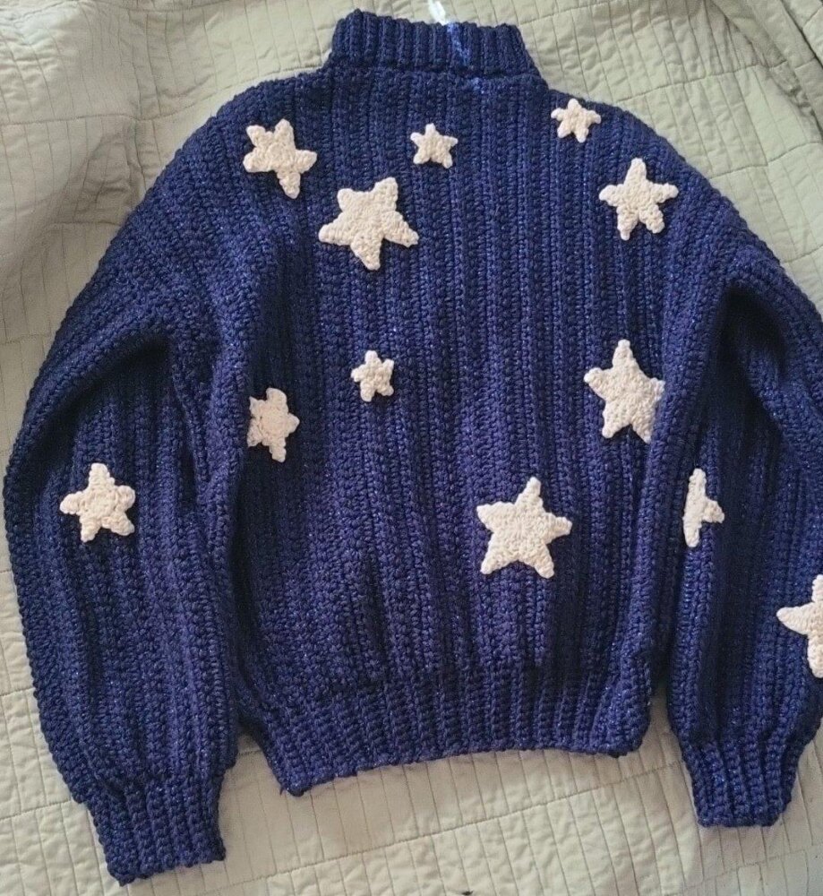 Coraline Star Sweater Inspired Sweater Pattern LoveCrafts - Main Image