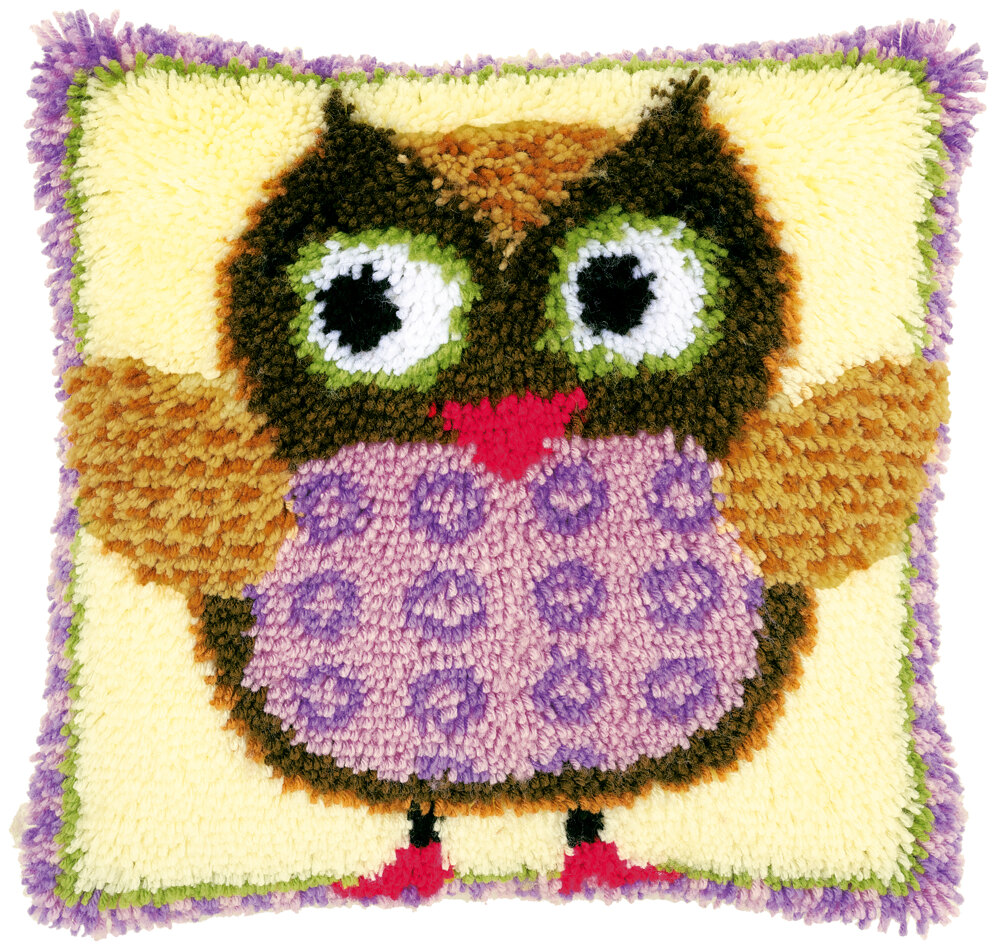 Owl Latch Hook Craft Kit