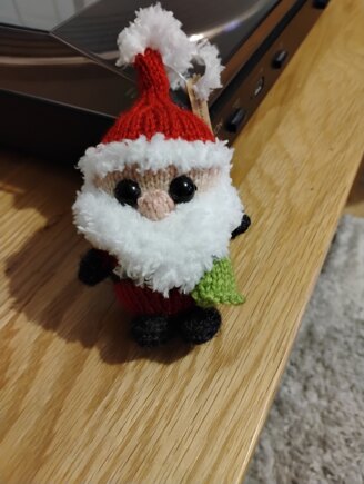Santa keyring #2