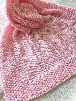 Easy Baby Blanket ~ Reversible Design