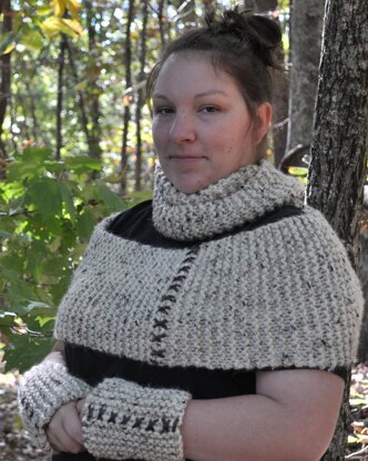 Highlander Cowl and Cuffs