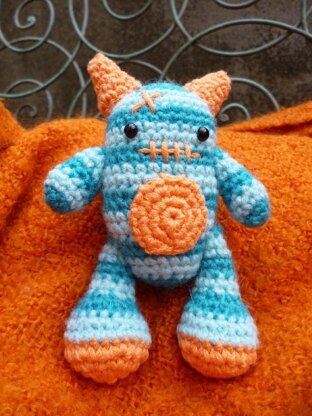 Mini Monsters Amigurumi Crochet Pattern