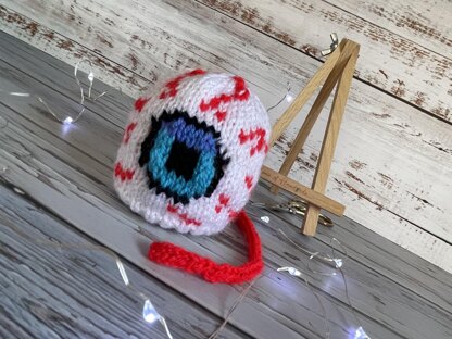 Eyeball Chocolate Orange Cover Knitting Pattern