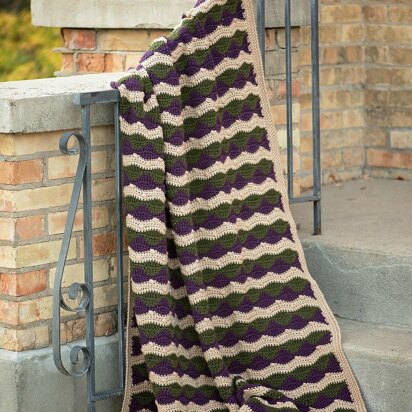 Majestic Waves Afghan