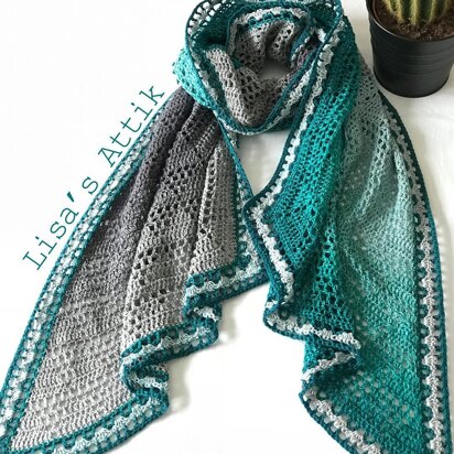 Cumbria Way Shawl