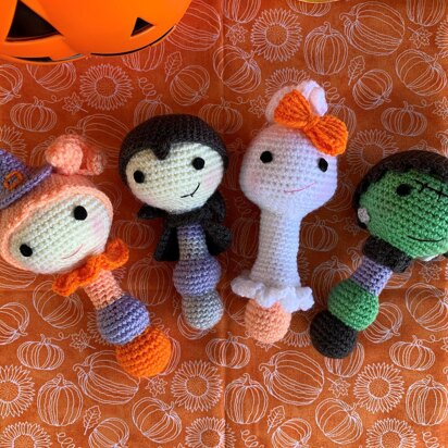 Halloween Baby Rattles