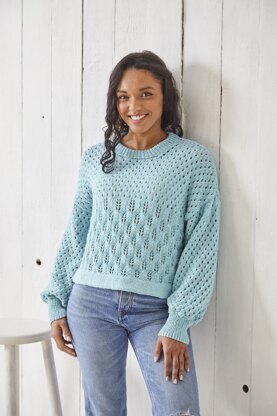 King Cole Pattern in Simply Denim DK- Ladies P6159 - Leaflet