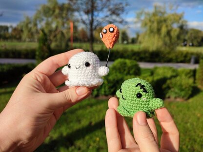 2 in 1 Ghost Free Amigurumi Pattern