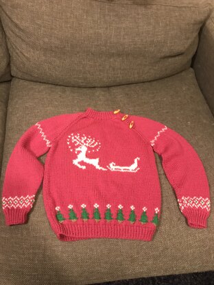 Olive's christmas jumper