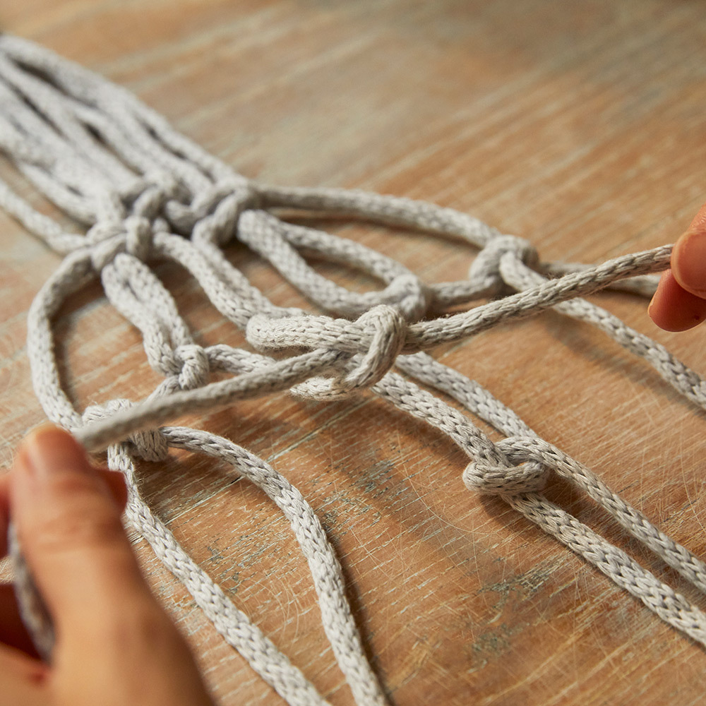 DMC Mindful Making The Exhale Plant Hanger Macrame Kit - view 3