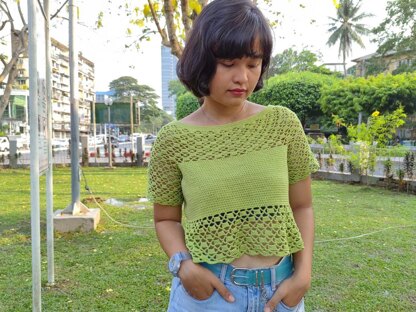 Breezy Summer Top crochet pattern