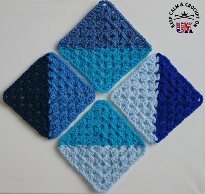 Half and Half Granny Square