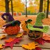 Halloween Pumpkin Hat Crochet Pattern set