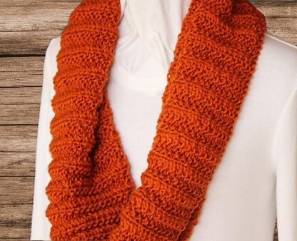 Seeded Rib Cowl