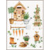 Vervaco Counted Cross Stitch Kit Garden Cross Stitch Kit - 33cm X 43cm/13.2in X 17.2in