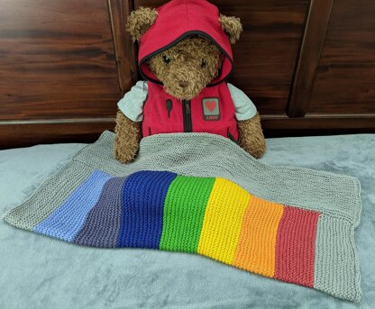 Striped Baby Blanket