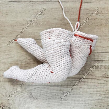 Pin-up redhead doll