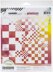 Carabelle Studio Art Printing Square Rubber Texture Plate - Checkerboard