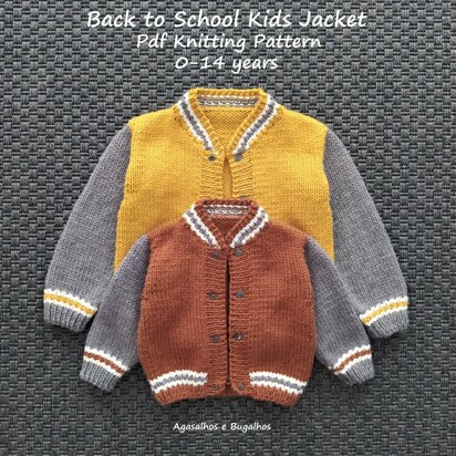 Back to School Kids Jacket | 0-14 years