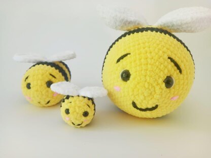 Set crochet Bumblebee.