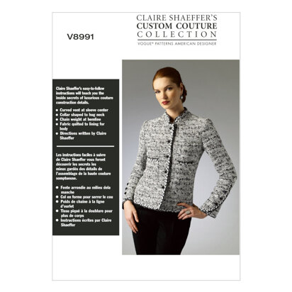 Vogue Misses'/Misses' Petite Jacket V8991 - Sewing Pattern